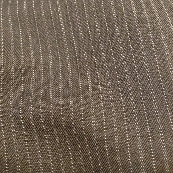 Black and White Pinstriped Suit - Picture 5 of 5